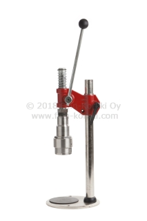 Ring pull bottle cap lever operated single head capping machine for RingCrown, RipCap and Maxi-P pull off bottle caps